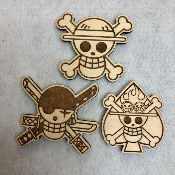 3 Pack One Piece Magnets - Picture 1 of 1